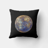 水星カラフルの表示 クッション (裏面)