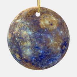 水星カラフルの表示 セラミックオーナメント