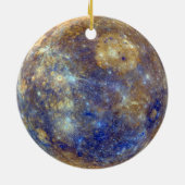 水星カラフルの表示 セラミックオーナメント (裏面)