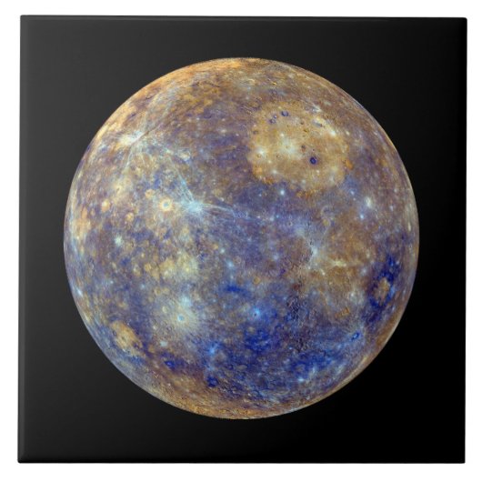 水星カラフルの表示 タイル (正面)