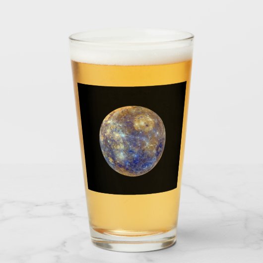 水星カラフルの表示 タンブラーグラス (ドリンク正面)