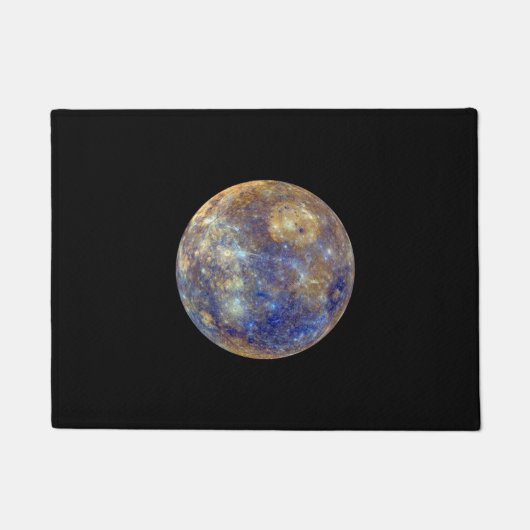 水星カラフルの表示 ドアマット (正面)