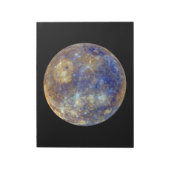 水星カラフルの表示 ノートパッド (回転)