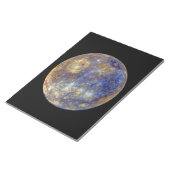 水星カラフルの表示 ノートパッド (アングル)