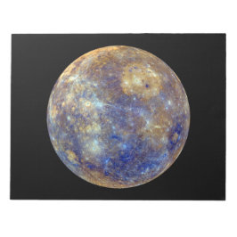 水星カラフルの表示 ノートパッド