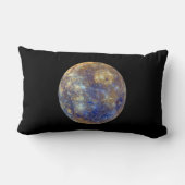 水星カラフルの表示 ランバークッション (裏面)