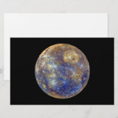 水星カラフルの表示 便箋 (正面/裏面)