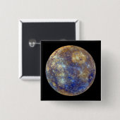 水星カラフルの表示 缶バッジ (正面&裏面)