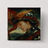 水星2 缶バッジ (正面)