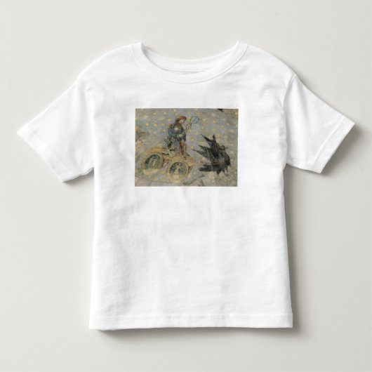 水星、アーチ形天井からの詳細の一人乗り二輪馬車 トドラーTシャツ (正面)