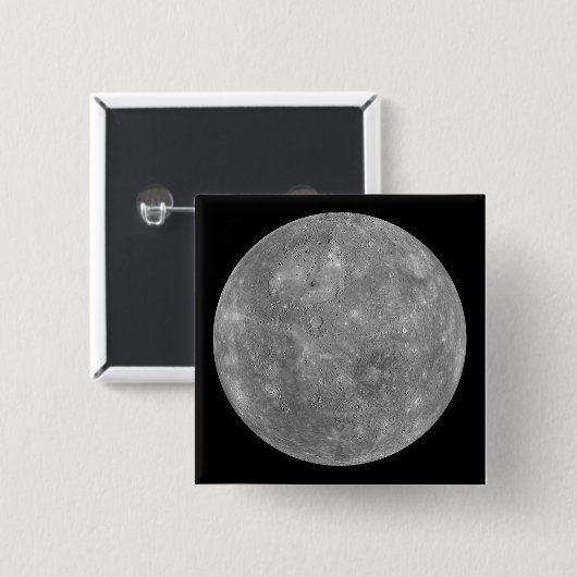 水星 缶バッジ (正面&裏面)