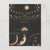 水星、金星 ポストカード (正面)