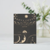 水星、金星 ポストカード (スタンド正面)