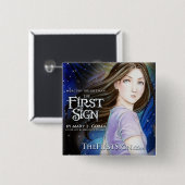 水星Brightman: 最初の印2"ボタンVersio 缶バッジ (正面&裏面)