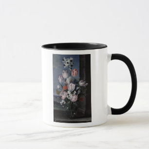 水晶つぼ1652年の花 マグカップ
