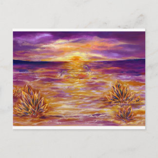 水晶とイルカの海4 ポストカード