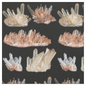 水晶の宝石の岩石地質学写真 ファブリック (クローズアップ)