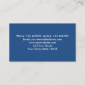 水晶の鉱物の店 名刺 (裏面)