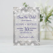 水晶の雪の結晶救のラ結婚イト日 セーブザデート (スタンド正面)