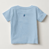 水晶の魚 ベビーTシャツ (裏面)