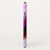 水晶を使った紫のアゲート Case-Mate iPhoneケース (裏面/右)