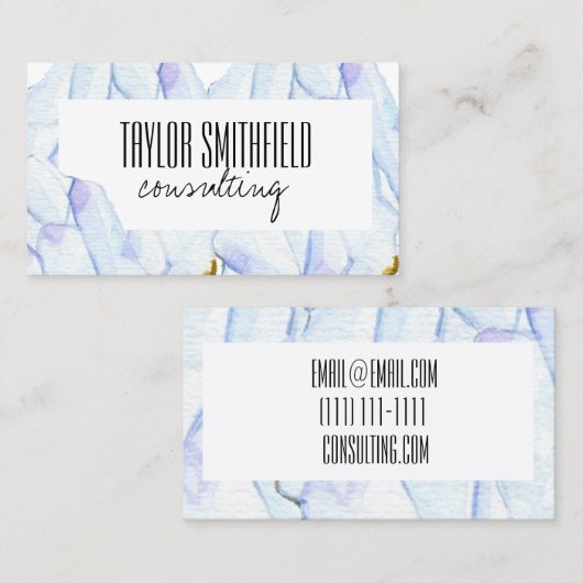 水晶カラー名刺 名刺 (正面/裏面)