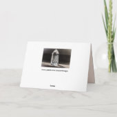 水晶グリーティングカード カード (裏面)