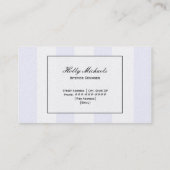 水晶シャンデリアの名刺 名刺 (裏面)