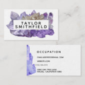 水晶シンプル名刺 名刺 (正面/裏面)