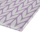 水晶スタイルのピンクのリボンの認識度のニット カッティングボード (角)