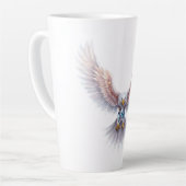 水晶ソーラー：変換のシンボル カフェラテマグ (左アングル)