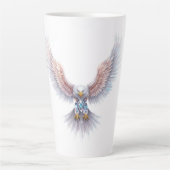 水晶ソーラー：変換のシンボル カフェラテマグ (正面)