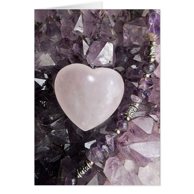 水晶ハート (正面)