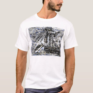 水晶ヒマラヤ山脈(app) tシャツ