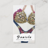 水晶ビキニフィットネスコンクール女子バス 名刺 (正面)