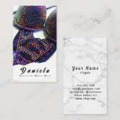 水晶ビキニフィットネス大会が女子に似合う 名刺 (正面/裏面)