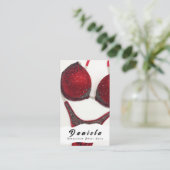 水晶ビキニフィットネス大会が女子に似合う 名刺 (スタンド正面)