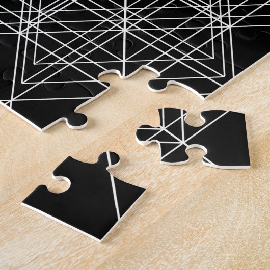 水晶寺院の神聖な幾何学 ジグソーパズル (側面)