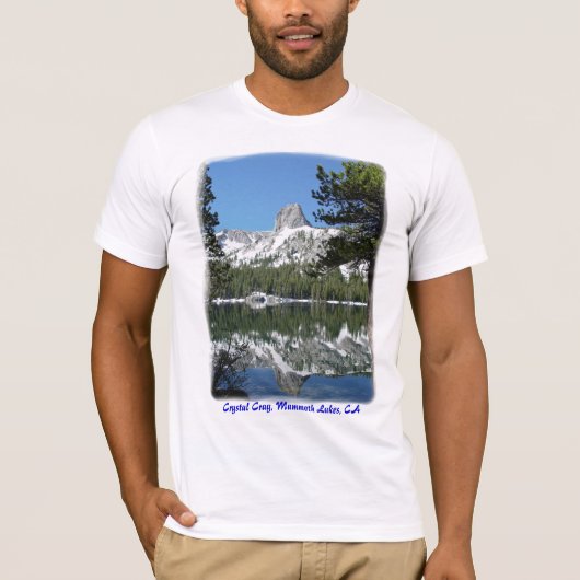 水晶岩山 Tシャツ (正面)