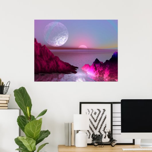 水晶惑星 ポスター (ホームオフィス)