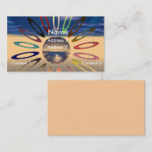 水晶日が差すこと 名刺 (正面/裏面)