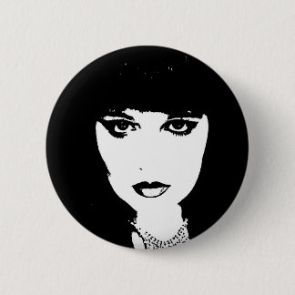 水晶日光ボタン 缶バッジ