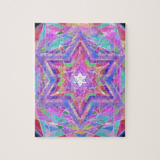 水晶星を粉砕します ジグソーパズル (縦)