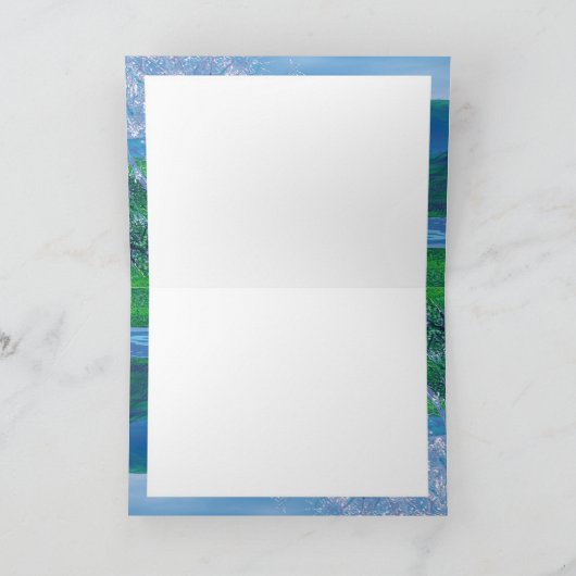 水晶木-春 カード (内部)