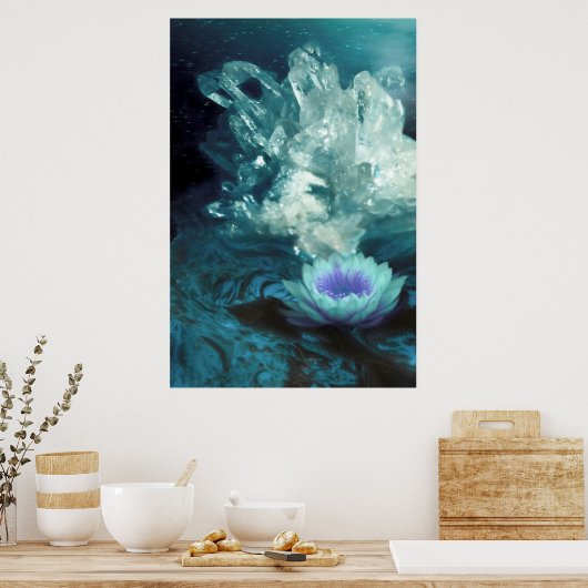 水晶河川 ポスター (キッチン)