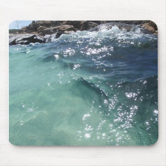 水晶海 マウスパッド (正面)