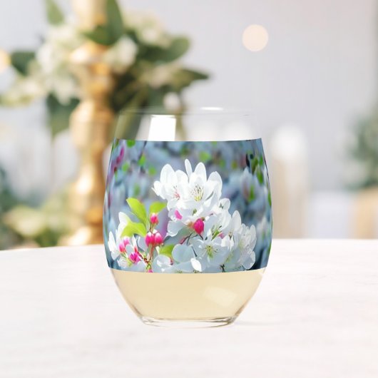 水晶澄ん飲料水ガラス ステムなしワイングラス (インサイチュ (ウェディング))