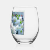 水晶澄ん飲料水ガラス ステムなしワイングラス (左)