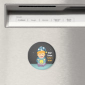 水晶玉占考え師前向き マグネット (インサイチュ (食洗機))