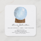 水晶玉正方形名刺 スクエア名刺 (裏面)